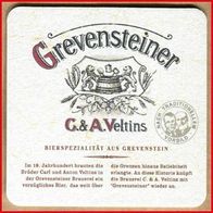 Bierdeckel (82) - Grevensteiner C. & A. Veltins - Grevensteiner Bierspezialität