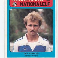 Americana Bundesliga / Nationalelf Rainer Alhaus MSV Duisburg Nr 85