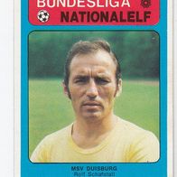 Americana Bundesliga / Nationalelf Rolf Schafstall MSV Duisburg Nr 86