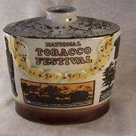 25 Annual National Tobacco Festival Richmond Va. 1973, Porzellan Vase Design Beam * *