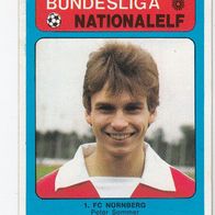 Americana Bundesliga / Nationalelf Peter Sommer 1. FC Nürnberg Nr 110