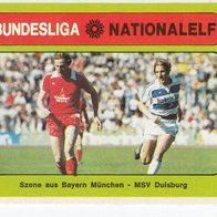 Americana Bundesliga / Nationalelf Bayern München - MSV Duisburg Nr 167