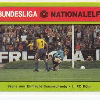 Americana Bundesliga / Nationalelf Eintr. Braunschweig - 1. FC Köln Nr 173
