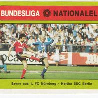 Americana Bundesliga / Nationalelf 1. FC Nürnberg - Hertha BSC Berlin Nr 193