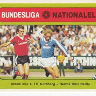 Americana Bundesliga / Nationalelf 1. FC Nürnberg - Hertha BSC Berlin Nr 194