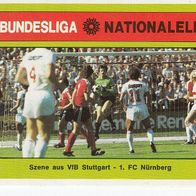 Americana Bundesliga / Nationalelf VFB Stuttgart - 1. FC Nürnberg Nr 196