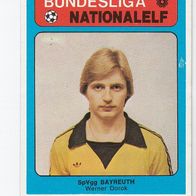 Americana Bundesliga / Nationalelf Werner Dorok SpVgg Bayreuth Nr 335