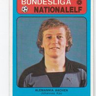 Americana Bundesliga / Nationalelf Johannes Kau Alemannia Aachen Nr 444