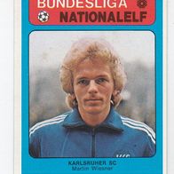 Americana Bundesliga / Nationalelf Martin Wiesner Karlsruher SC Nr 471
