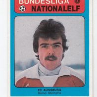 Americana Bundesliga / Nationalelf Heino Stempfle FC Augsburg Nr 485
