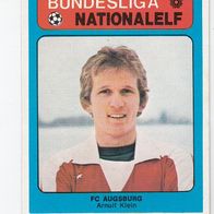 Americana Bundesliga / Nationalelf Arnulf Klein FC Augsburg Nr 486