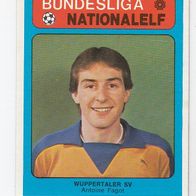 Americana Bundesliga / Nationalelf Antoine Fagot Wuppertaler SV Nr 511