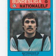 Americana Bundesliga / Nationalelf Manfred Behrendt Wattenscheid 09 Nr 523