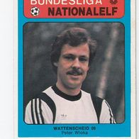 Americana Bundesliga / Nationalelf Peter Wloka Wattenscheid 09 Nr 528