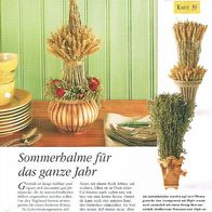 Sommerhalme für das ganze Jahr (Deko-K) - Infokarte über