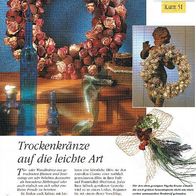 Trockenkränze auf die leichte Art (Deko-K) - Infokarte über