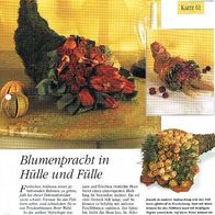 Blumenpracht in Hülle und Fülle (Deko-K) - Infokarte über
