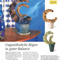Ungewöhnliche Bögen in guter Balance (Deko-K) - Infokarte über