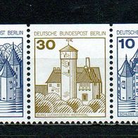 982 Berlin Mi. Nr. W69 * * 532C + 534C + 532C Zdr