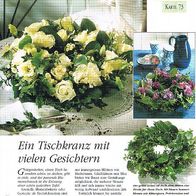 Ein Tischkranz mit vielen Gesichtern (Deko-K) - Infokarte über