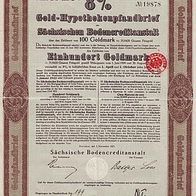 Sächsische Bodencreditanstalt 1927