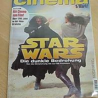Cinema Nr. 6/1999 Star Wars - die dunkle Bedrohung