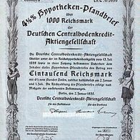 Deutsche Centralbodenkredit von 1935