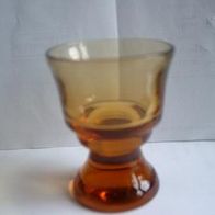 Kleines Glas Schnapsglas gelb