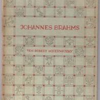 Altes Buch Johannes Brahms