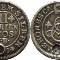 2 Mariengroschen 1689 HB-Clausthal