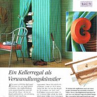 Ein Kellerregal als Verwandlungskünstler (Deko-K) - Infokarte über