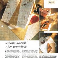 Schöne Karten? Aber natürlich! (Deko-K) - Infokarte über