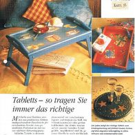 Tabletts - so tragen Sie immer das richtige (Deko-K) - Infokarte über