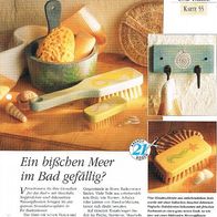 Ein bißchen Meer im Bad gefällig? (Deko-K) - Infokarte über
