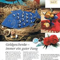 Geldgeschenke - immer ein guter Fang (Deko-K) - Infokarte über
