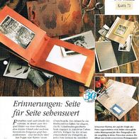 Erinnerungen: Seite für Seite sehenswert (Deko-K) - Infokarte über