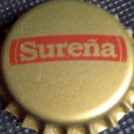 Surena Sureña Bier Brauerei Kronkorken aus Bolivien 2017 rot-gold neu in unbenutzt