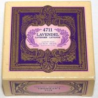 4711 Lavendel alte Miniatur Luxus Seife Nr. 8618, Sammlerstück