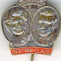 Beatrix-Claus 1965 Anstecknadel Nadel Pin :