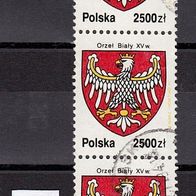 Polen Mi. Nr. 3421 - 3-fach - Staatswappen o <