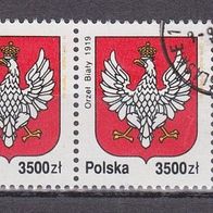 Polen Mi. Nr. 3423 - 3fach - Staatswappen o <