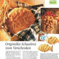 Originelles Schaubrot zum Verschenken (Deko-K) - Infokarte über