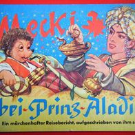 Hör Zu "Mecki bei Prinz Aladin", Orginal,1. Auflage, Hammerich u. Lesser 1950er,