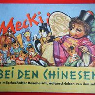 Hör Zu "Mecki bei den Chinesen", Orginal,1. Auflage, Hammerich u. Lesser 1954