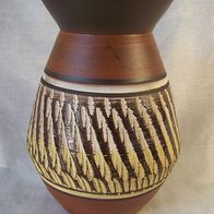 Sgraffito Keramik Vase 60er J. * **