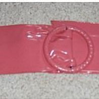 Kunstledergürtel Gürtel pink ca. 92 cm lang, 8 cm breit