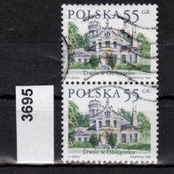Polen Mi. Nr. 3695 - 2fach senkrecht - Polnische Gutshöfe o <
