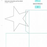 Kreativbogen 23 (Deko-K) - Infokarte über