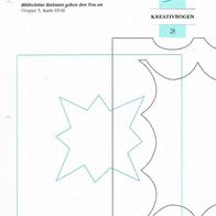 Kreativbogen 28 (Deko-K) - Infokarte über