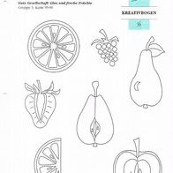 Kreativbogen 36 (Deko-K) - Infokarte über